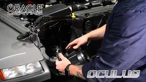 Oculus Bi LED Headlight Installation  Jeep Wrangler JL by ORACLE Lighting