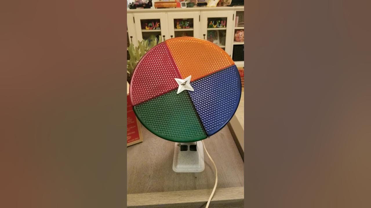 Restored Aluminum Christmas Tree Color Wheel YouTube