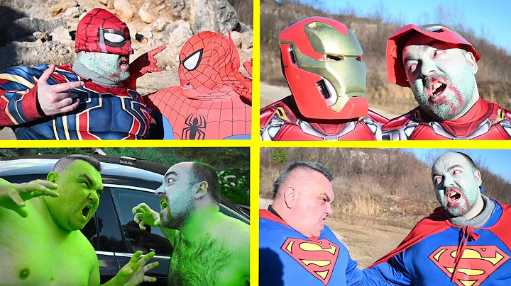 Superheroes VS Zombie Superheroes