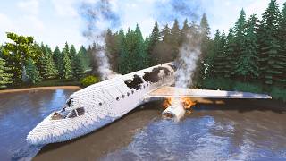 Realistic Airplane Crashes and Dangerous Landings - Teardown