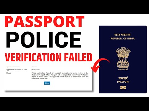 passport police verification not clear -passport police verification process 2025