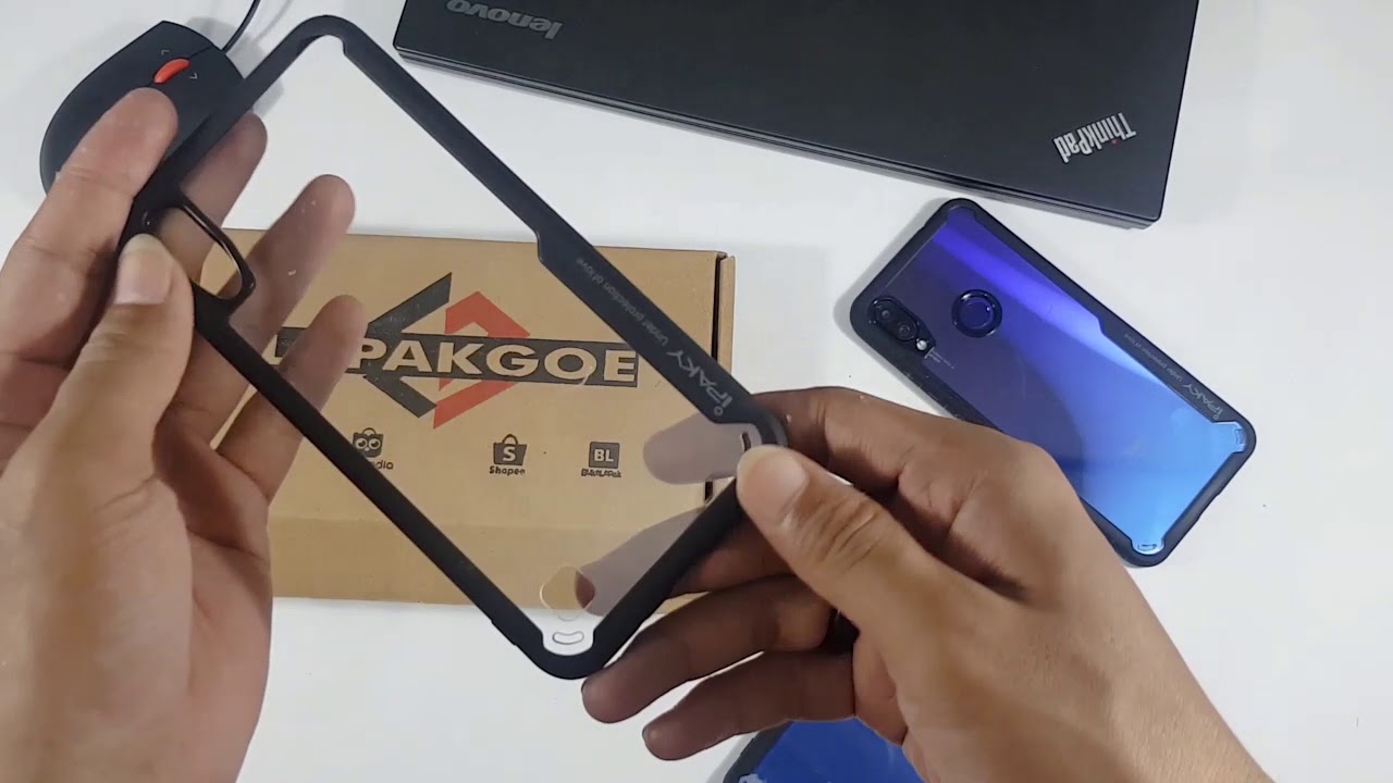 Case Samsung M10 Ipaky Shield Transparant By. Lapakgoe