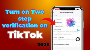 How to trun on Two step verification on TikTok | 2-step Authenticator on TikTok