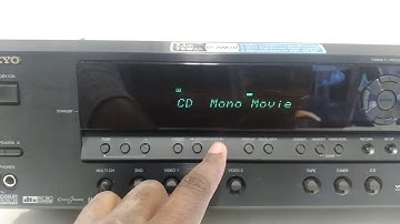 Onkyo TX-SR573 Sound Test