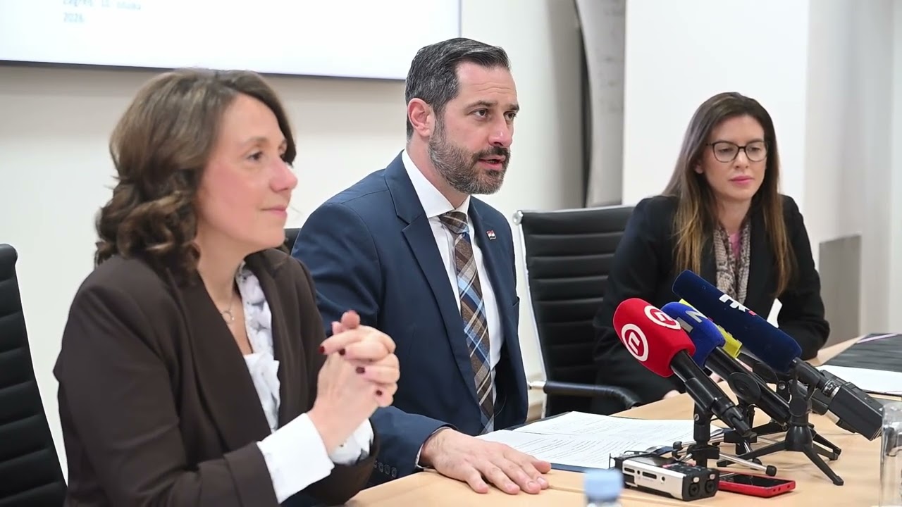 Konferencija za medije na kojem je predstavljen pravilnik o zdravstvenim pregledima sportaša