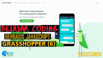 SAGUSANOV CODING : Tutorial Pemula Belajar Coding Java Script mudah dengan Grasshopper (6)
