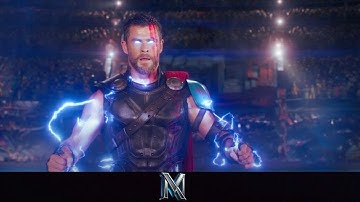Akon - Right Now (AIZZO Remix)! |Hulk vs Thor- The Avengers [Fight Scene!]