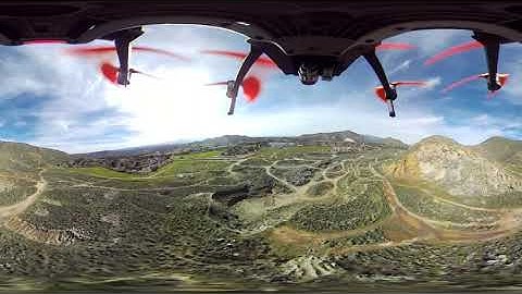 Test - Wunder360 S1 - Video at 3K@30FPS - Attached to Mavic Pro