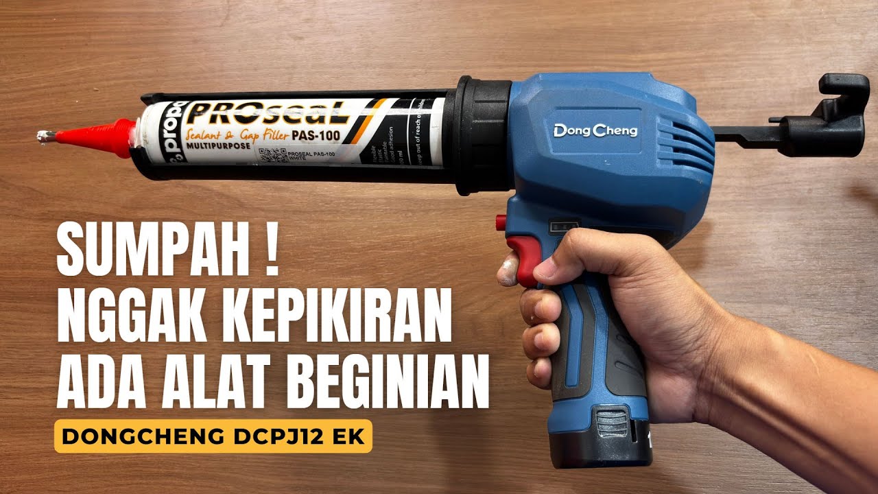 Ngelem Sealant Nggak Pegel Lagi ‼️ DongCheng DCPJ12 Caulking Gun