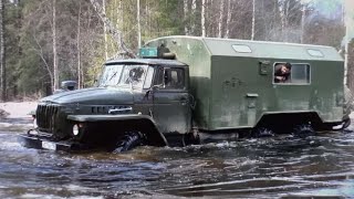 На Урале по весеннему бездорожью.