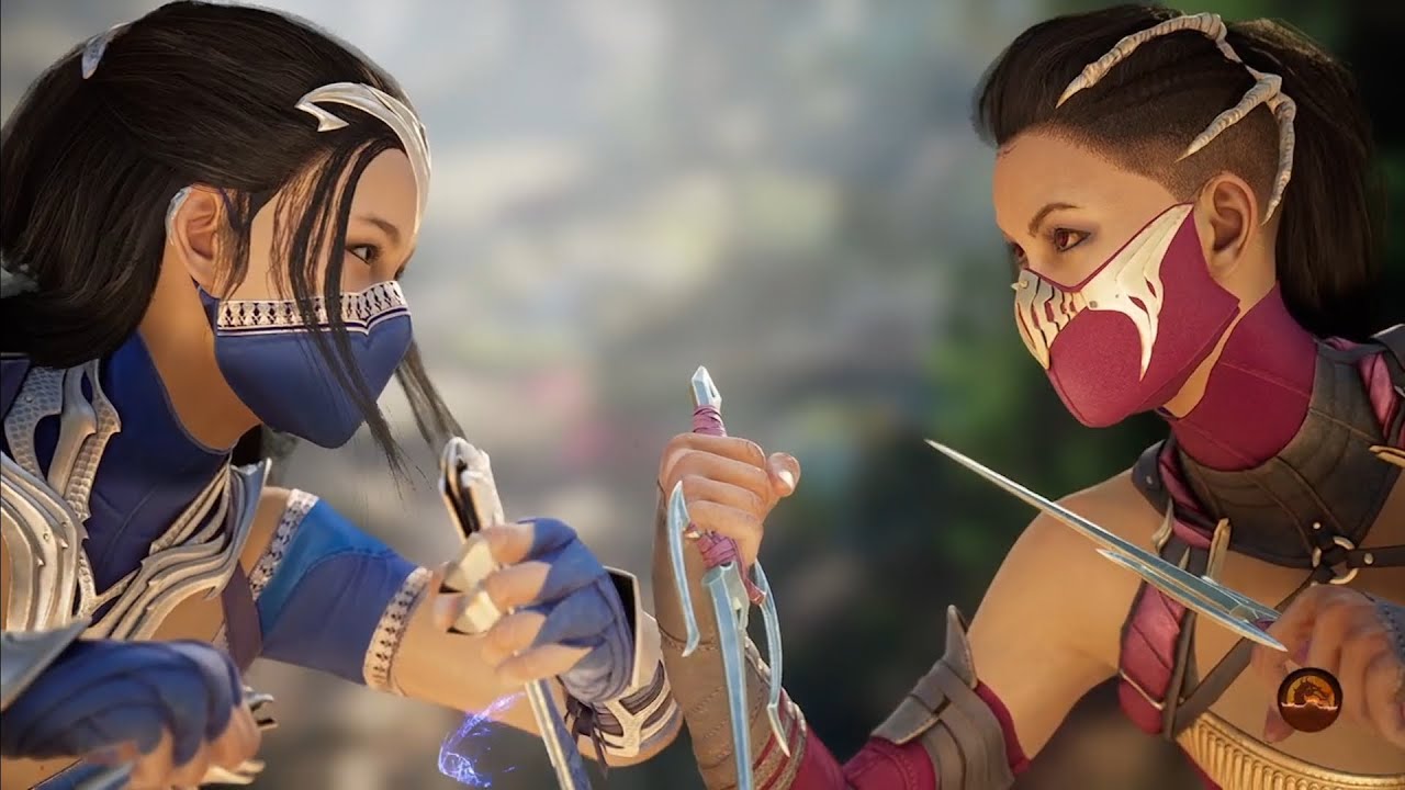 Kitana Vs Mileena Mortal kombat 1 - YouTube