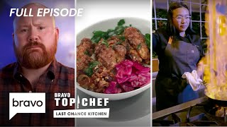 A Formidable Opponent Enters The Kitchen | Kevin VS Nini | Top Chef: Last Chance Kitchen (S17 E8)