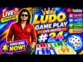 LUDO KING LIVE GAMEPLAY24 4V4 PLAY WITH COMPUTER PLAYER 