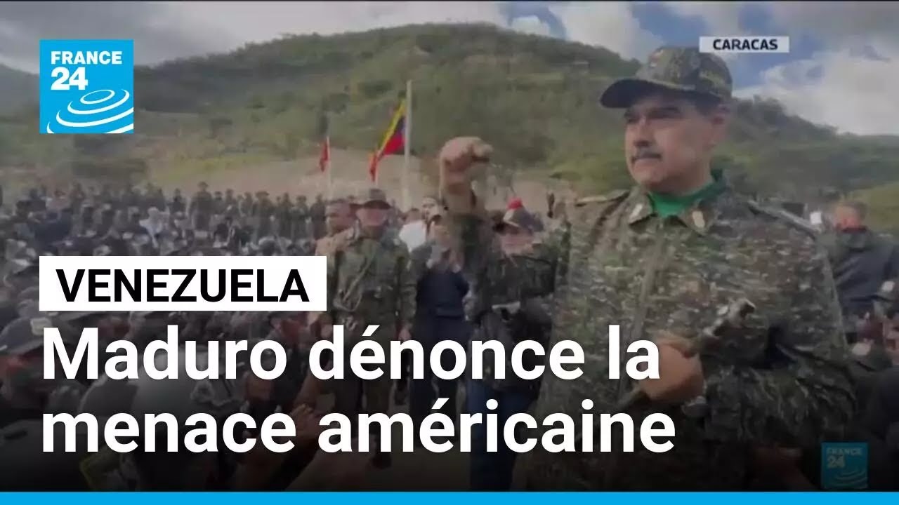 Venezuela : Nicolas Maduro dénonce la menace américaine • FRANCE 24 ...