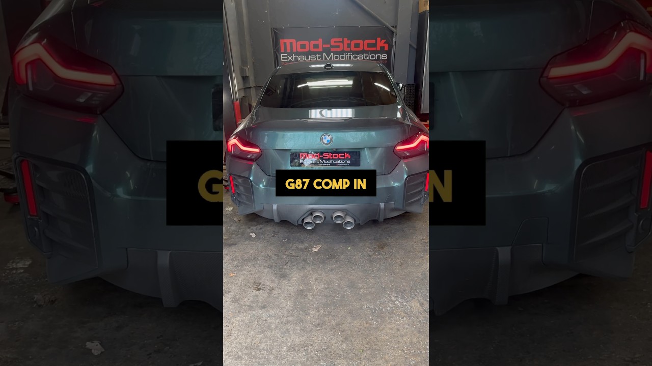 BMW G87 M2 sounds LOUD!! 👀 