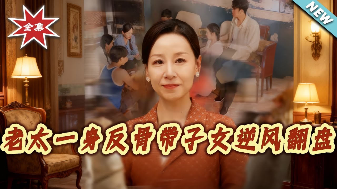 老太一身反骨帶子女逆風翻盤