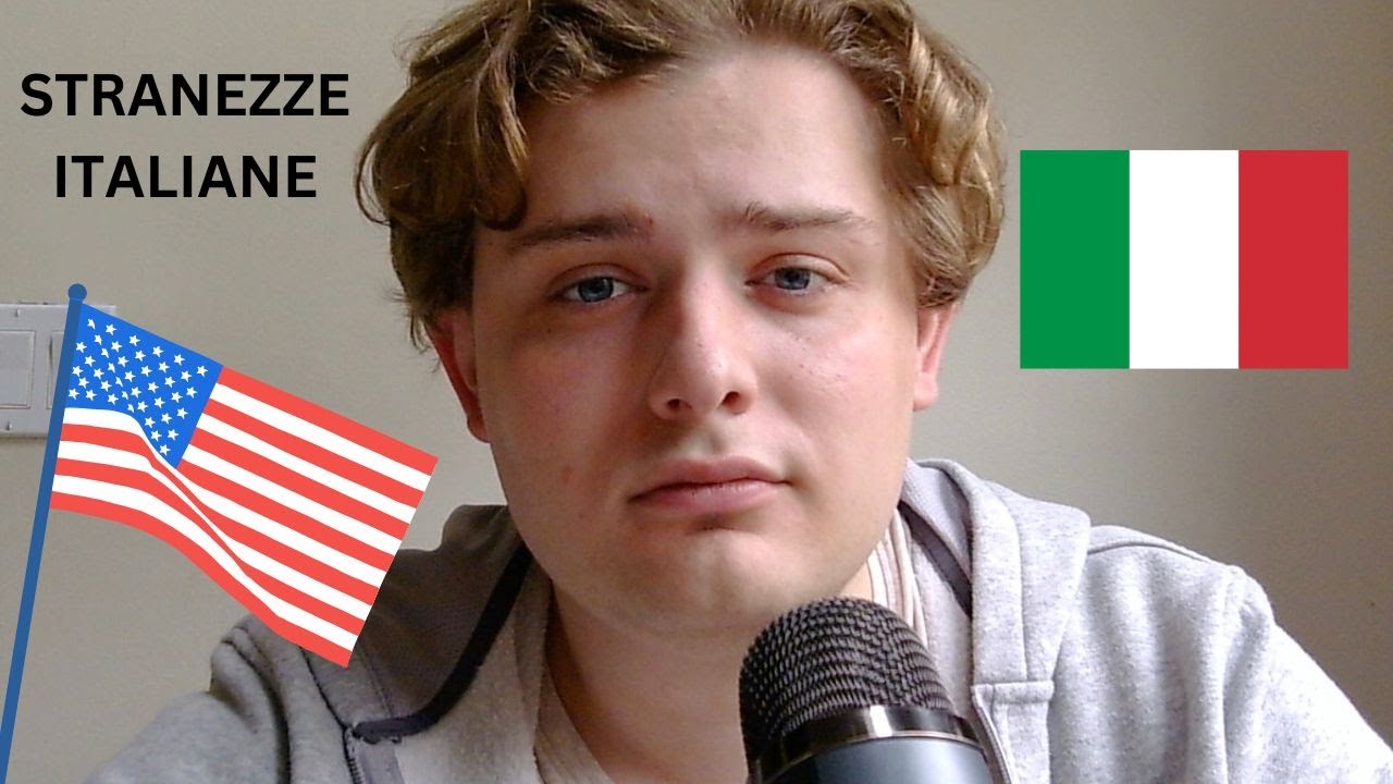 Sono americano. Ecco cosa trovo strano dell'Italia...