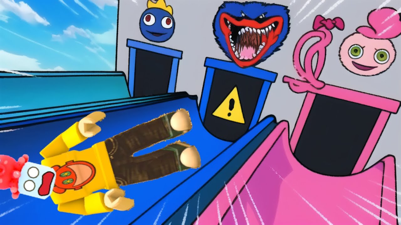 間違ったすべり台を選ぶと死ぬロブロックス【 Roblox 】