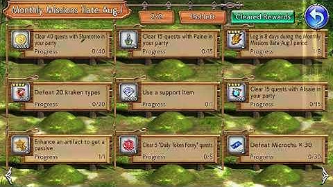 DFFOO GL Chocobo Panel Late August - Kraken and Microchu Location