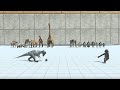 HERBIVORE DINOSAURS vs MUTANT PRIMATES Tournament - Animal Revolt Battle Simulator