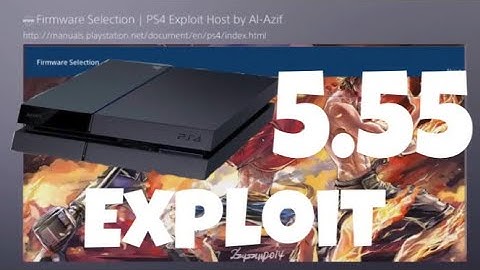 PS4 5.55 Webkit Exploit