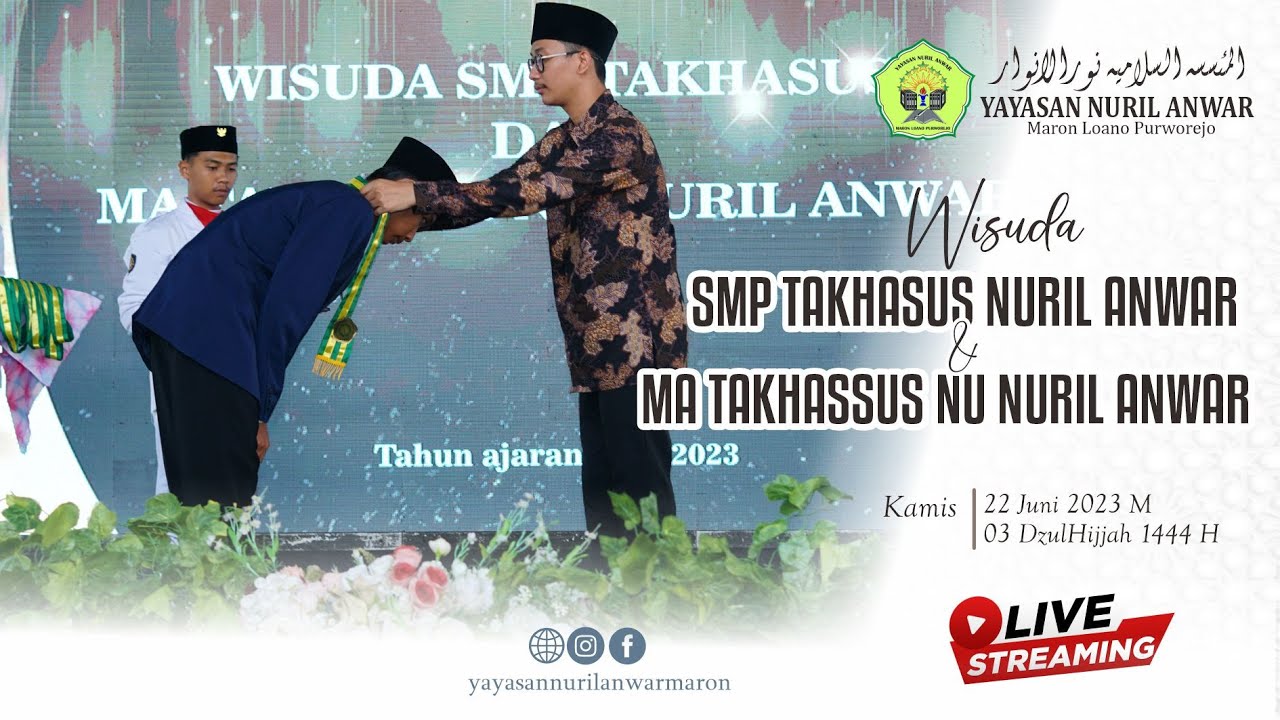 WISUDA SMP & MA Takhasus Nuril Anwar || Highlight