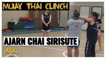 Muay Thai Clinch Entry Counter – Single Arm Overhook with Ajarn Chai Sirisute