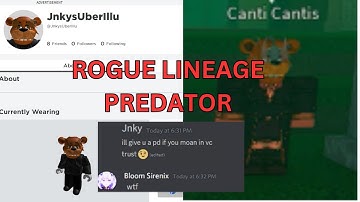 Exposing a Predator/Exploiter | Rogue Lineage