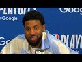 Paul George PostGame Interview | Boston Celtics vs Philadelphia 76ers