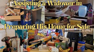 FREE help for a widower preparing to sell his home #extremecleaning #satisfying #kitchen #bathroom