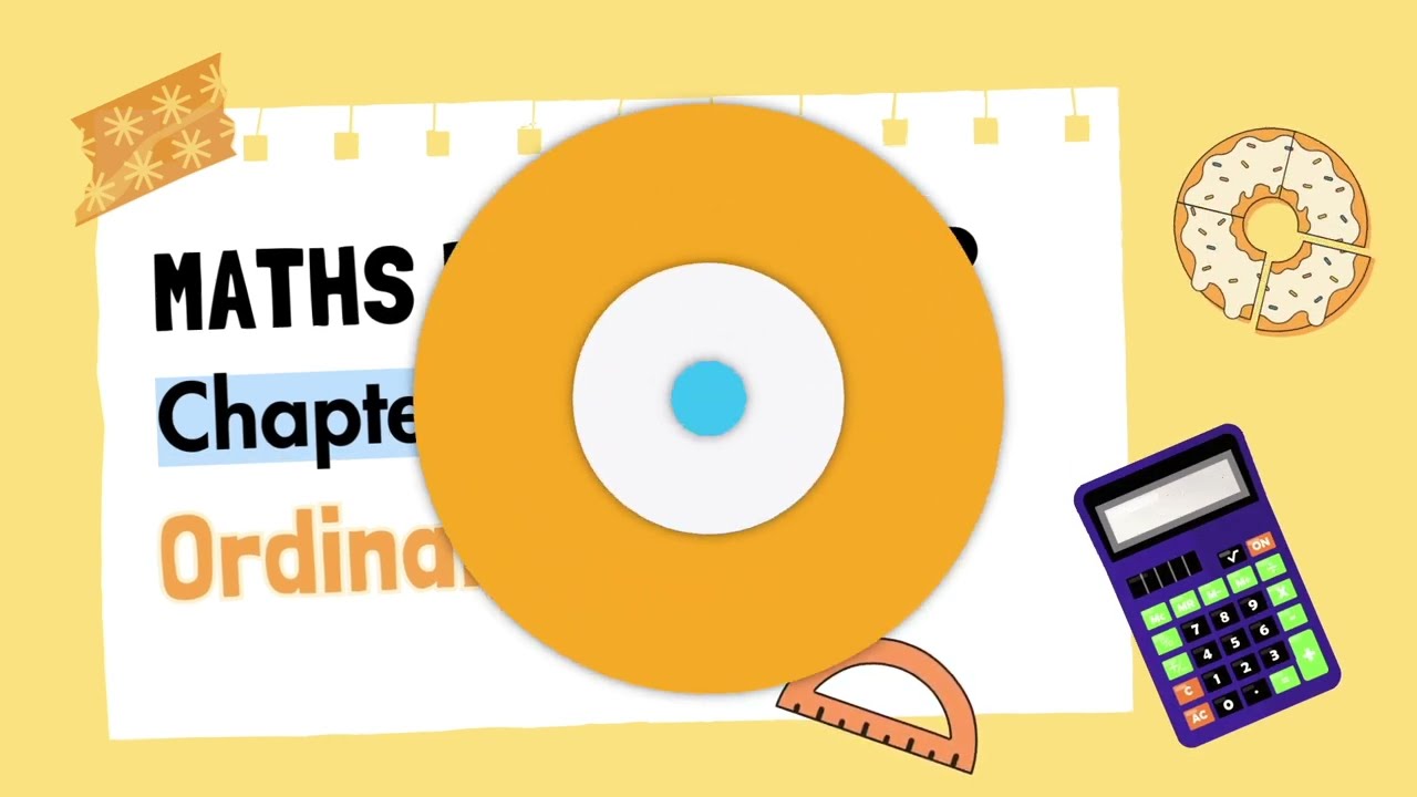 THE FUN FAIR | MATHS PRE-PRIMER | CH-4 : ORDINAL NUMBERS