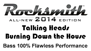 Talking Heads "Burning Down the House" Rocksmith 2014 bass cover finger