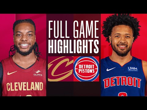 CAVALIERS at PISTONS | FULL GAME HIGHLIGHTS | December 2, 2023