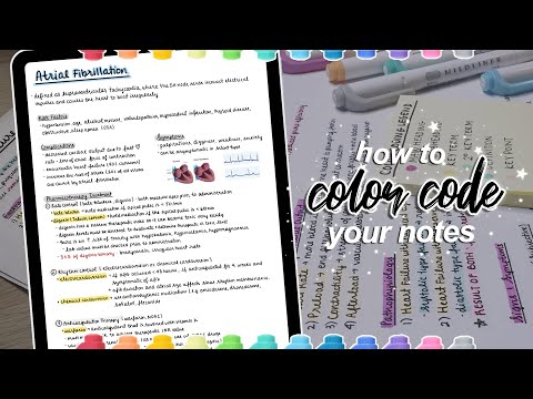 How To Take Awesome Color Coded Notes 