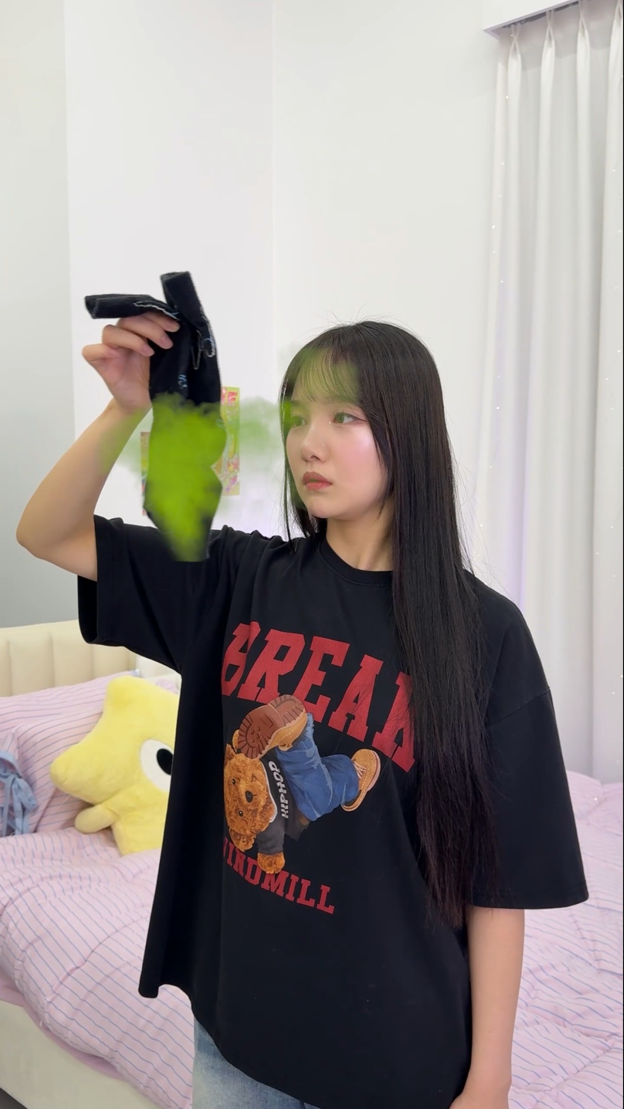 양말 때문이야?