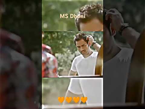 how MS Dhoni learnt helicopter shot 🧡🧡🧡🧡 MS Dhoni