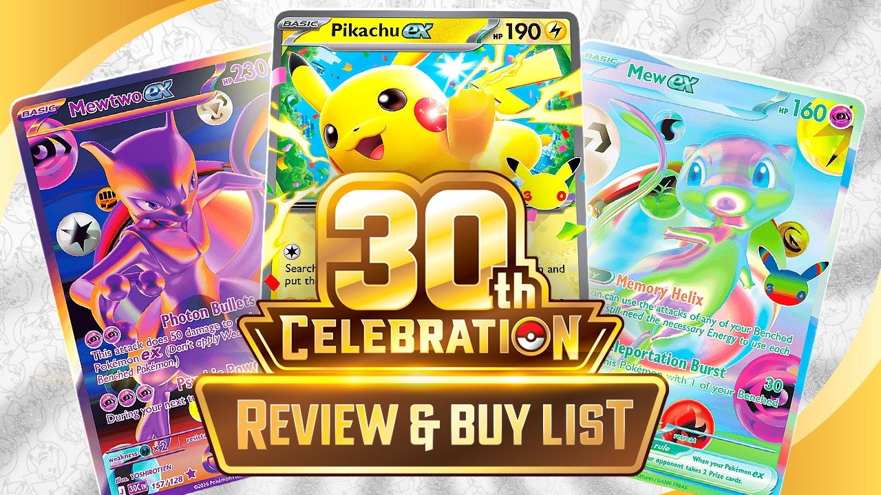 30th Celebration Set Review and Buy list - YouTube