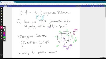 C3, 5/5: Section 16.9 - The Divergence Theorem