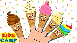ice cream and lollipop finger family nursery rhymes for babies by kidscamp