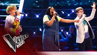 James, Sonny and Hayley Perform 'Bridge Over Troubled Water' | The Battles | The Voice Kids UK 2020