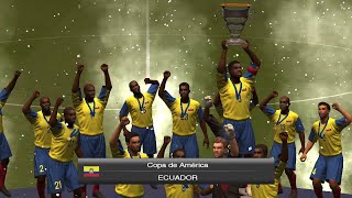 Pes 2009  Copa Amrica Con Ecuador