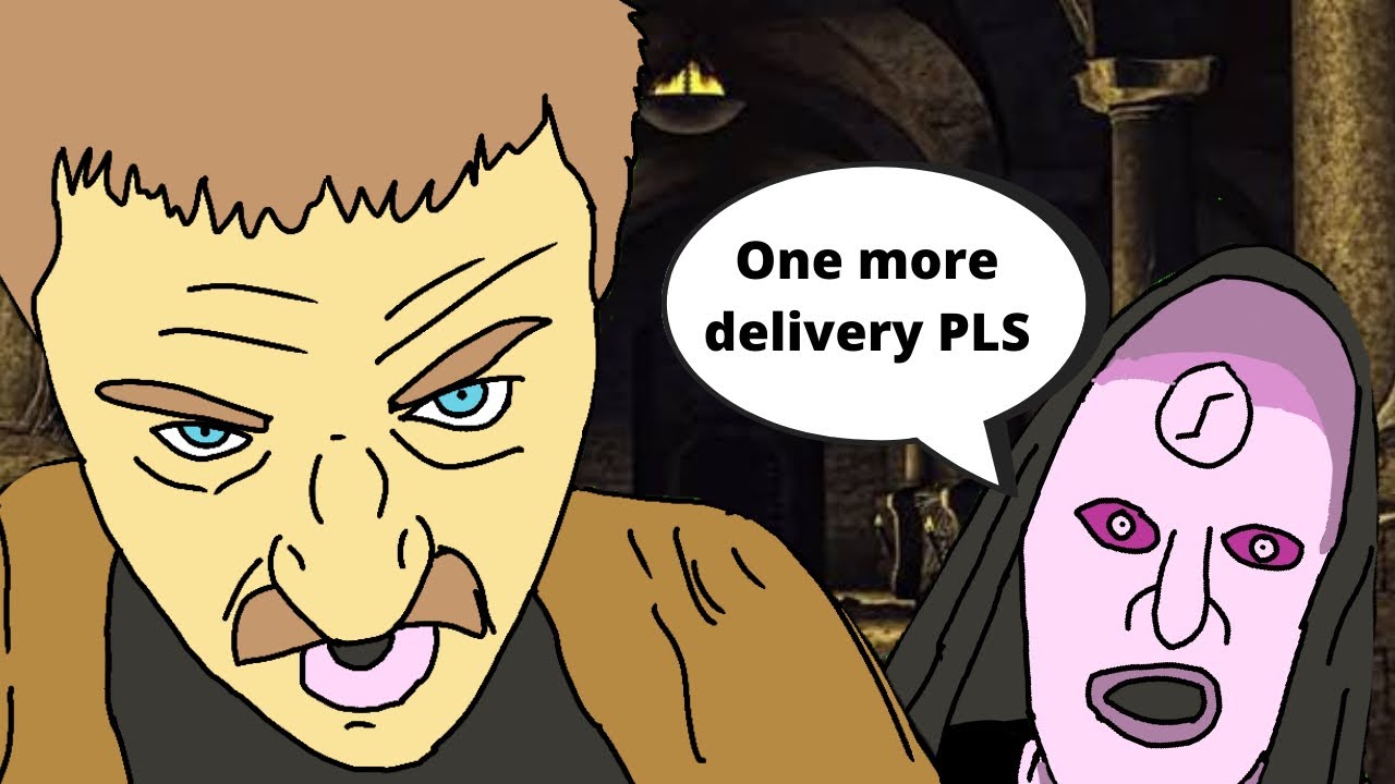 RPG Delivery Missions (ebsynth animation)