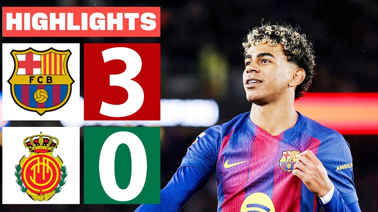 Barcelona vs Mallorca 2-0 Highlights & All Goals 2026 HD 🔥 Lamine Yamal Goal