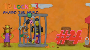 12 LOCKS 3 : Around The World  Gameplay Walkthrough Part 4! April 17 Gameplay! Level 4 Gameplay !