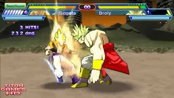 Dragon Ball Z Shin Budokai 2 HD - Gogeta Vs Broly Ssj Legendary