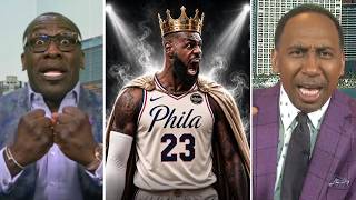 LeBron Turns the 76ers Into a SUPERTEAM! Shannon Says Philly Will RULE the East This Season!