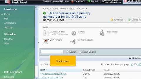 micfo | how to create a domain alias in Plesk