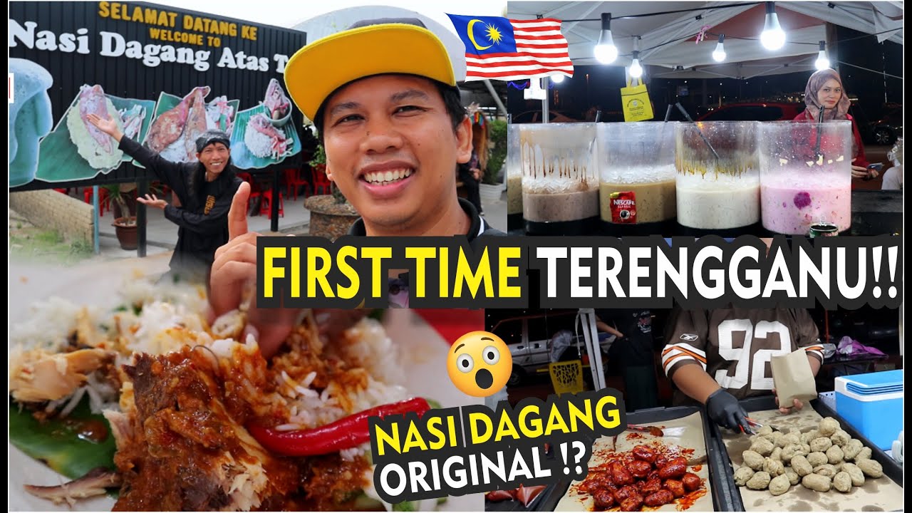 PERTAMA KALI SAMPAI TERENGGANU!! TAK SANGKA NASI DAGANG MACAM NI 😱 MALAYSIA TRIP