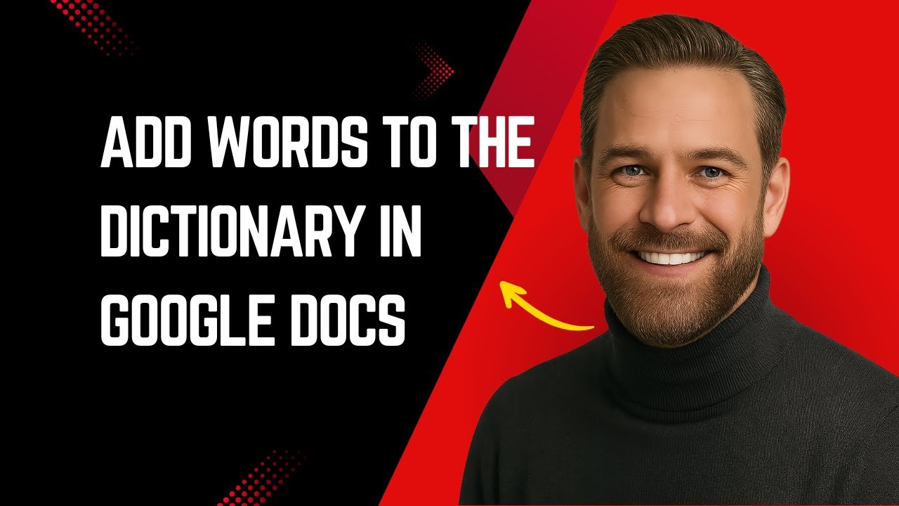 How To Add Words To The Dictionary In Google Docs Fast And Easy!