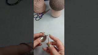 You won't believe how easy this mushroom is #crochet #crafts #cute